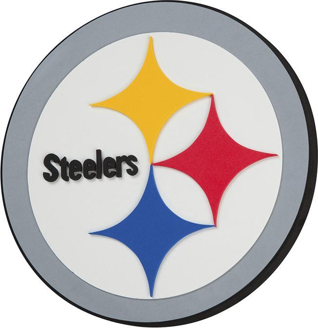 Produktbild Great Branding Pittsburgh Steelers FanFoam Super Size Wall Sign 14 x 15