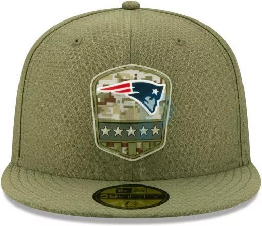 Immagine prodotto New Era NFL - New England Patriots - On Field Salute to Service 59Fifty Cap (56)