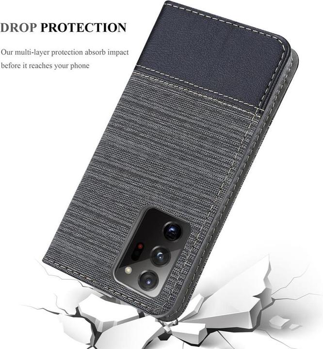 Actual product image Cadorabo Book Jeans Optics Cover (Samsung Galaxy Note 20+)