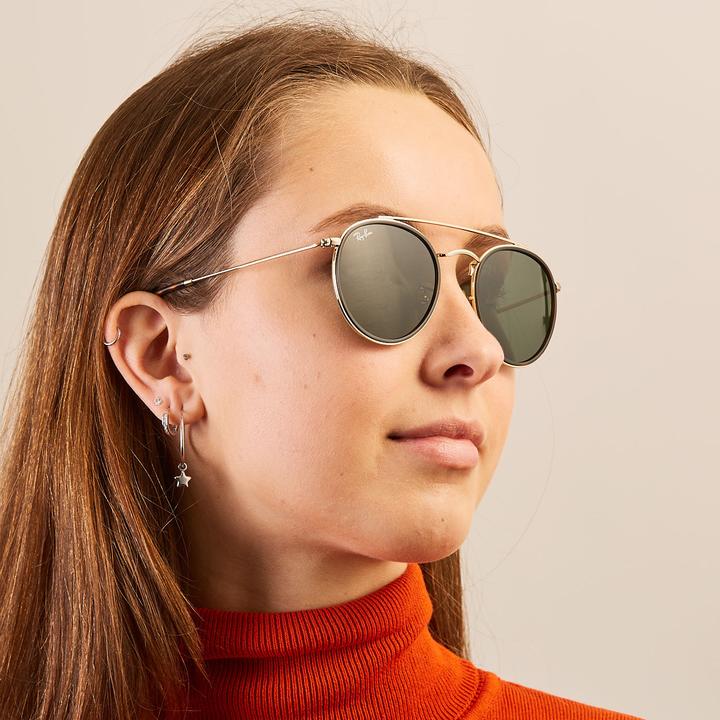Actual product image Ray Ban Round Double Bridge