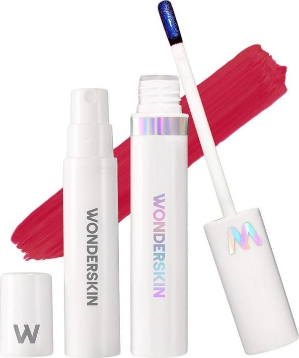 Wonderskin Wonder Blading Lip Stain Kit First Kiss Cranberry