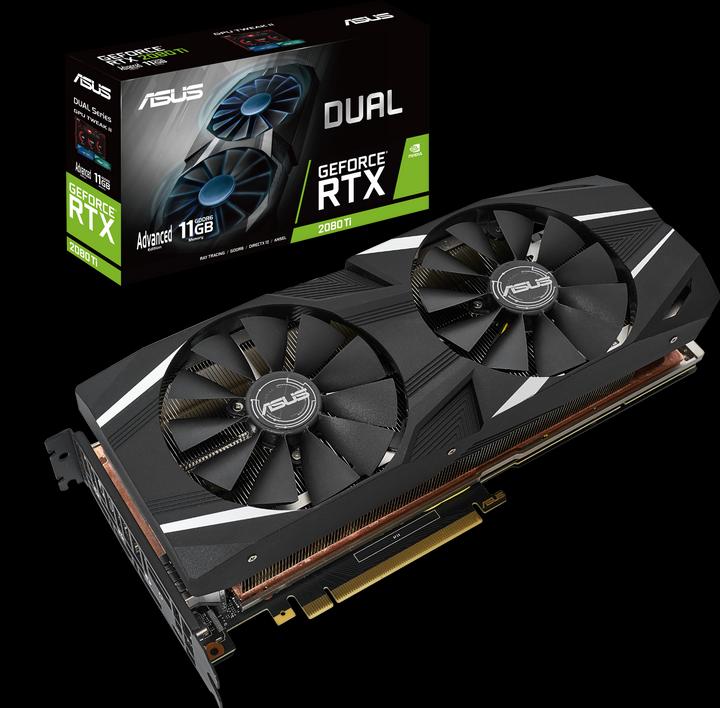 Image du produit ASUS GeForce RTX 2080 Ti DUAL A11G (11 Go)