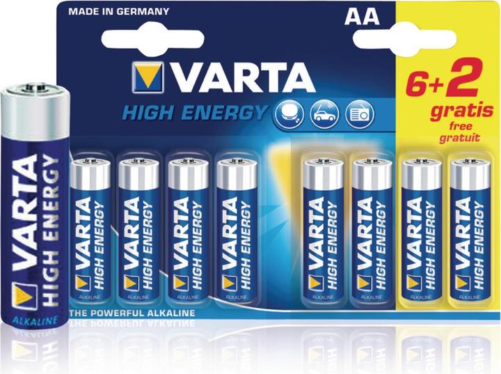 Image du produit Varta Longlife Power (1 pcs, AA, 2600 mAh)
