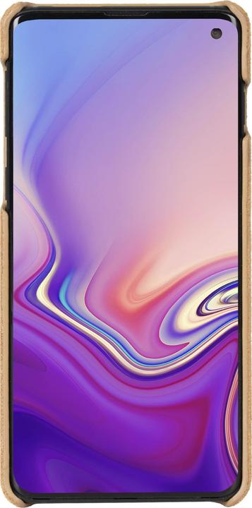 Actual product image Krusell Broby Cover Samsung Galaxy S10 cognac (Samsung Galaxy S10+)