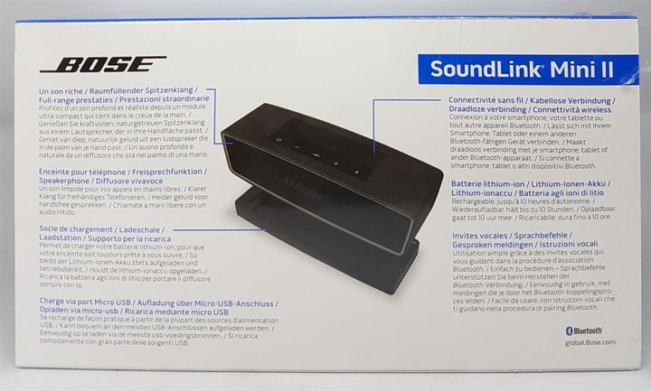Produktbild Bose SoundLink Mini II (10 h, Akkubetrieb, Netzbetrieb)