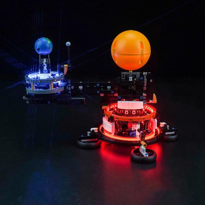 Produktbild BrickBling LED Licht Set für Lego Sonne Erde Mond