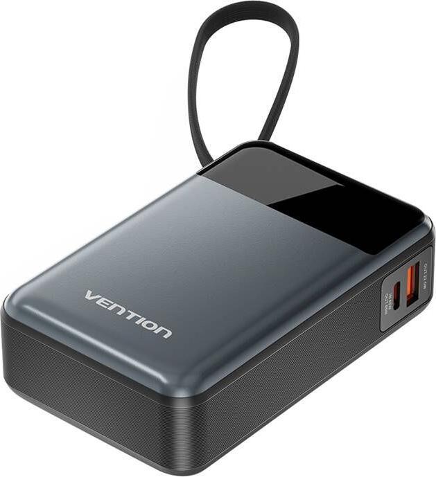 Actual product image Vention USB-C powerbank 20000mAh 65W FHYB0 (black) (20000 mAh, 65 W)