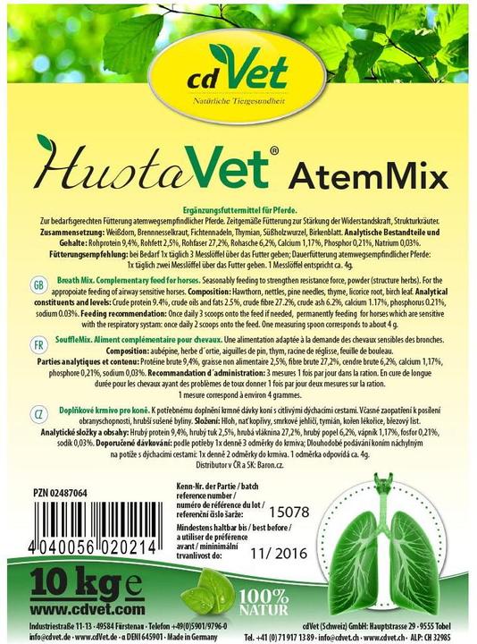 Produktbild cdVet HustaVet AtemMix (1 x, 700 g)