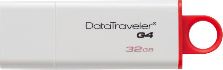 Actual product image Kingston DataTraveler G4 32GB Red CoLogo (32 GB, USB-C)