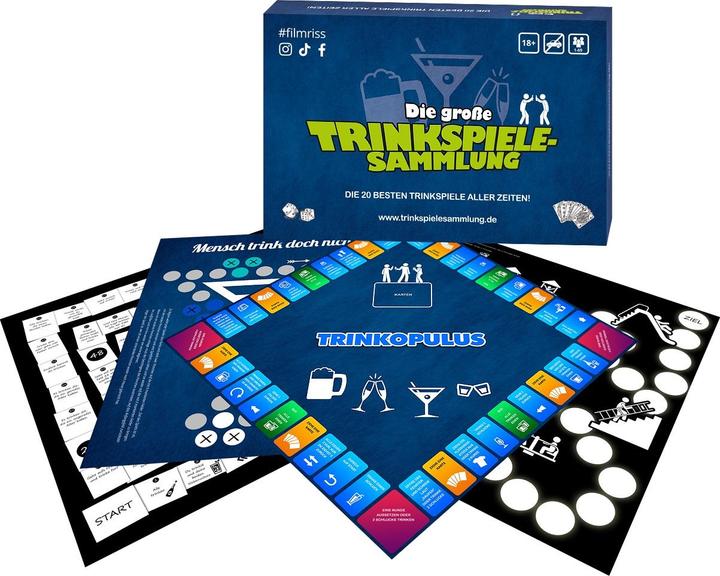 Produktbild Trinkspielesammlung Die grosse (Deutsch)