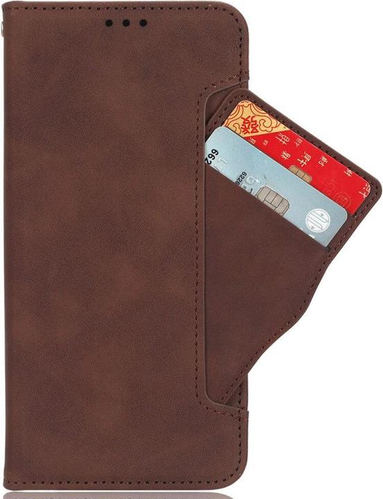 Immagine prodotto Cover-Discount Galaxy A15 - Custodia con molti scomparti per carte di credito marrone (Samsung Galaxy A15)