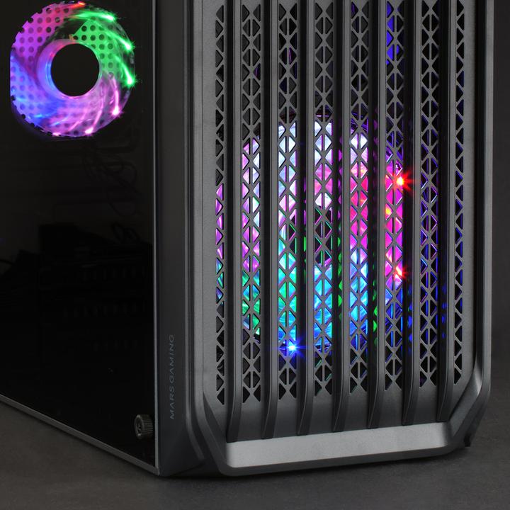 Actual product image Mars Gaming MC-S2 (mATX, Mini-ITX)
