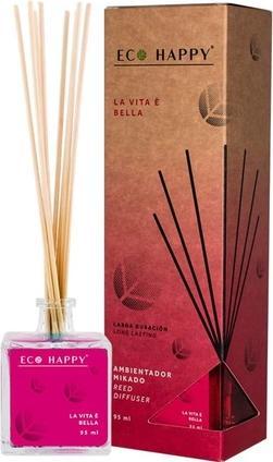 Actual product image Eco Happy LA VITA E BELLA ambientador mikado 95ml