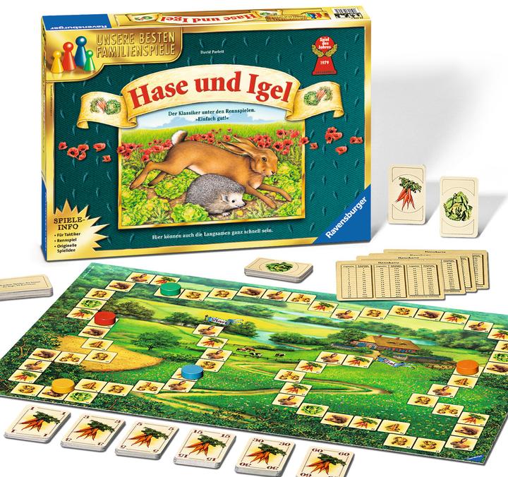Actual product image Ravensburger Hare & Hedgehog (German)