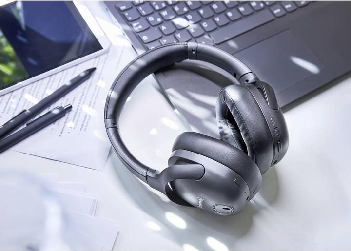 Produktbild Intenso O400HA Over-Ear Kopfhörer - Hybrid Active Noise Cancelling, bis zu 75 Stunden Laufzeit und B (ANC, 75 h, Kabellos)