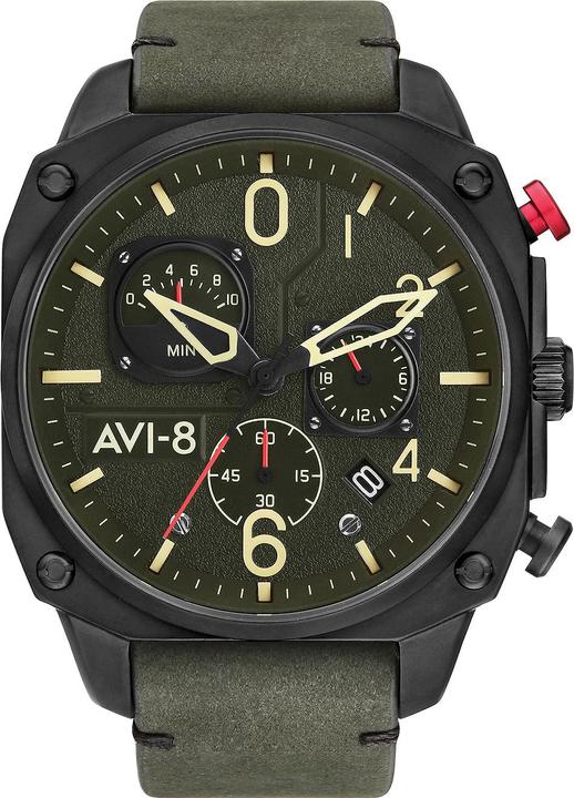 Produktbild AVI-8 AV-4052-08 Hawker Hunter Chronograph 45mm 5ATM (Chronograph, 45 mm)