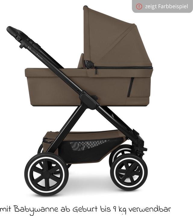 Produktbild ABC Design Kombikinderwagen Kombi-Kinderwagen Samba 2 inkl. Babywanne