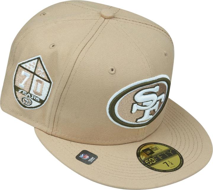 Actual product image New Era 59Fifty Cap ANNIVERSARY San Francisco 49ers - 7 3/4 (7 3/4)
