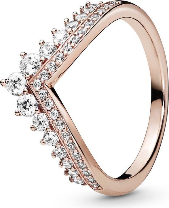 Pandora Rose Tiara Anneau Wishbone