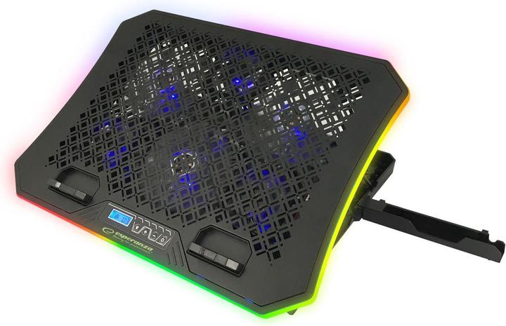 Actual product image Esperanza EGC109 Gaming Cooling Pad for Laptop LED RGB Gallery