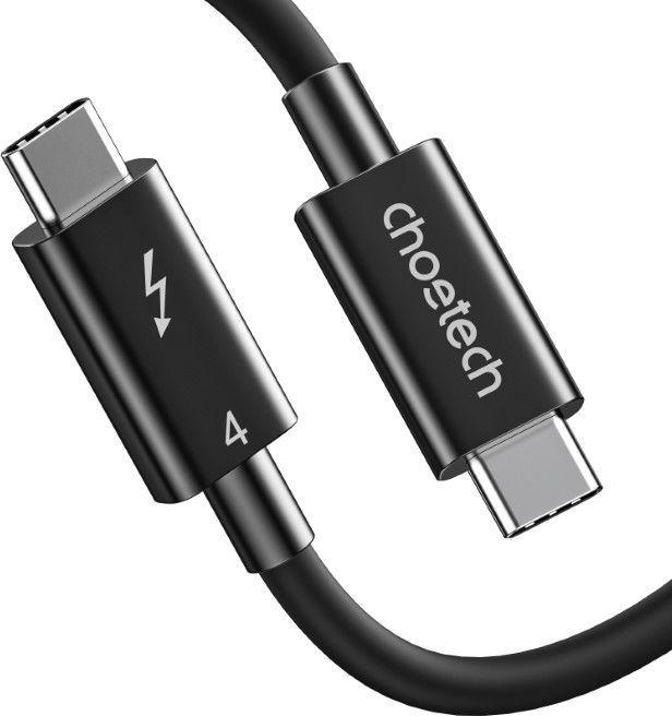 Actual product image Choetech USB-C Thunderbolt 4 charging and data cable (0.80 m, USB 4.0, 100 W)