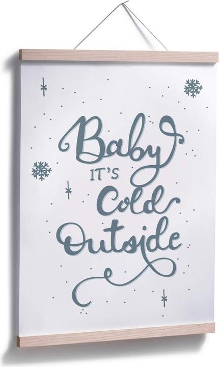 Produktbild Trenddeko Baby it's cold outside (60 x 80 cm)