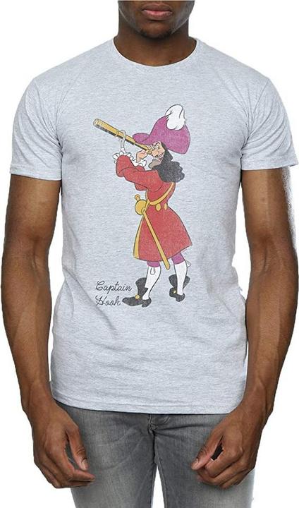 Immagine prodotto Disney Maglietta Uomo Classic Captain Hook Heather (XXL)