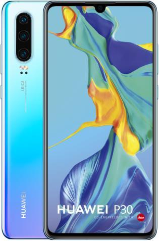 Immagine prodotto Huawei P30 (128 GB, Breathing Crystal, 6.10", Doppia SIM Ibrida, 40 Mpx, 4G)