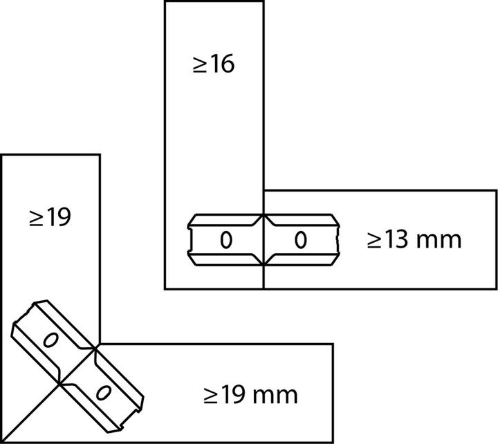 Productafbeelding Lamello Clamex P-14 (Hoekverbinding, 160 Pcs.)