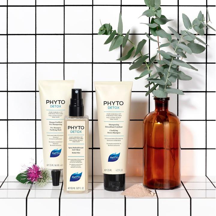 Produktbild Phyto Phytodetox Clarifiant Detox Shampoo (125 ml, Flüssiges Shampoo)