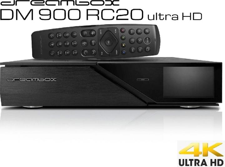 Immagine prodotto Dreambox DM900 RC20 ultraHD (2 GB, DVB-S2X, Slot CI+)