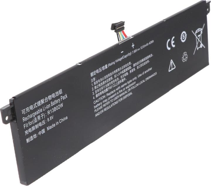 Image du produit AccuCell Batterie Xiaomi Mi Notebook Air 13.3 2018 (5130 mAh)