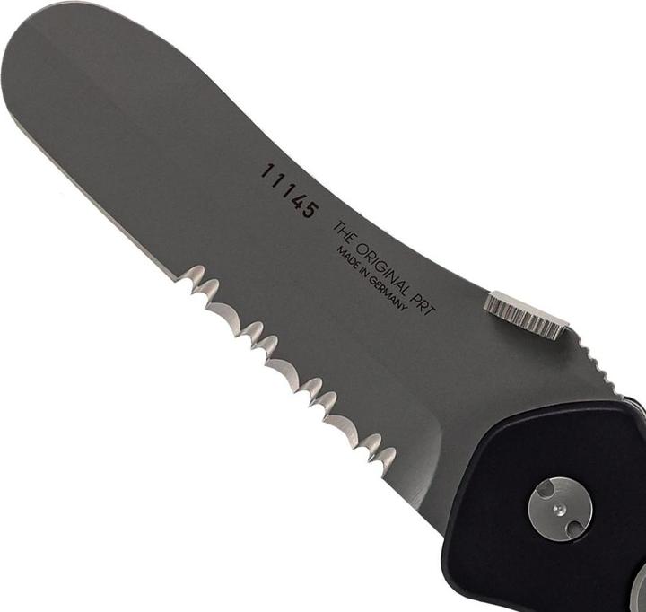 Produktbild Eickhorn Solingen Feuerwehrmesser PRT-IV abgerundete Klinge, Farbe Schwarz (7.60 cm)