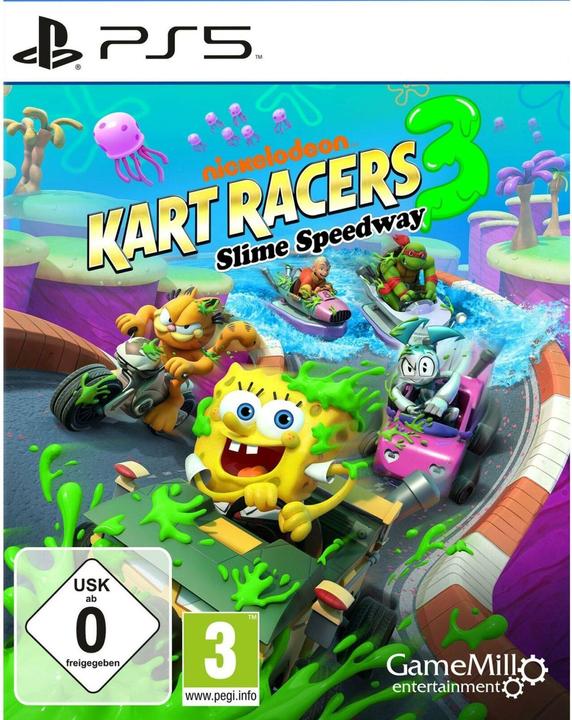Image du produit GameMill Entertainment Nickelodeon Kart Racers 3: Slime Speedway (PS5, DE)