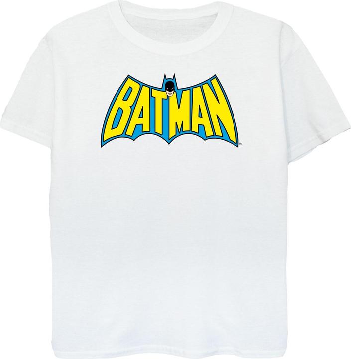 Image du produit Batman T-shirt en coton avec logo rétro pour garçons (116)