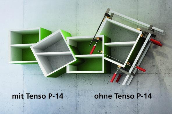 Produktbild Lamello Verbinder TENSO P-14 mit Vorspann-Funktion (Verbindungsbeschlag, 160 Stk.)
