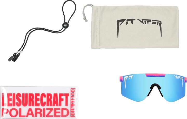 Image du produit Pit Viper The Originals The Wake Blaster 2 Double Wide Polar (Bleu, Red, Blue Revo)