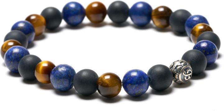 Produktbild Balibay Keyro (20.50 cm, 925 Sterling Silber, Onyx, Tigerauge, Edelstein, Lapislazuli)