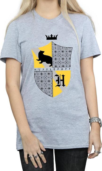 Immagine prodotto Hufflepuff Shield Maglietta Ampia Donna (XL)