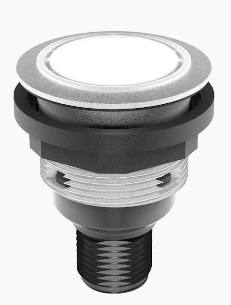 Actual product image Schlegel STOI C008 STOI C008 - Pushbutton with M12 connection 4-pin
