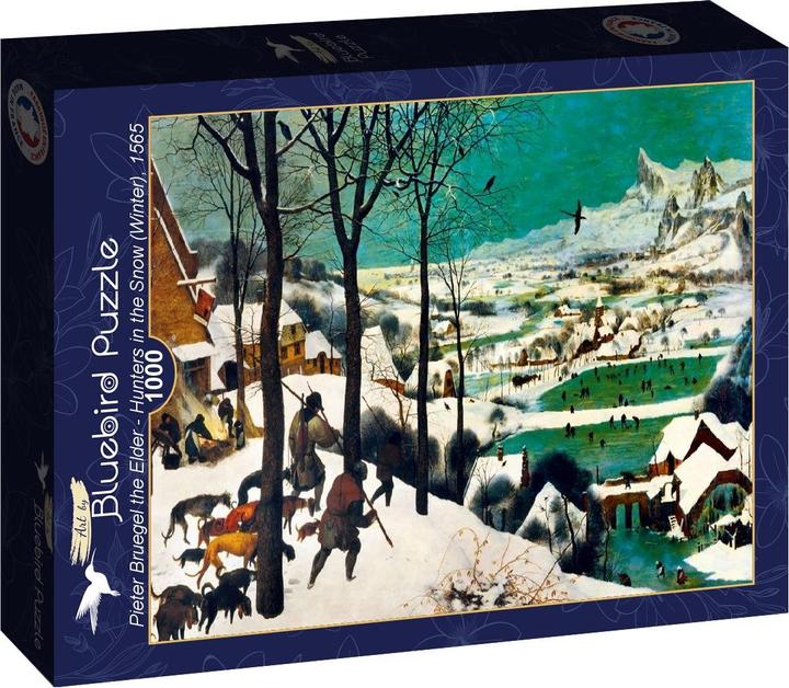 Immagine prodotto Bluebird Puzzle 1000 pezzi Pieter Bruegel il Vecchio - Cacciatori nella neve (Win (1000 pezzi)