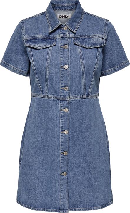 Only ONLMALIA Kurzes Kleid Jeanskleid
