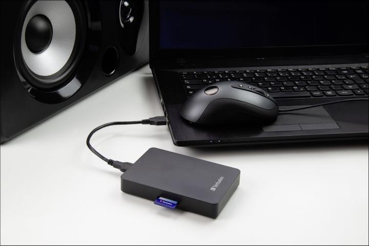 Produktbild Verbatim Speichern Sie n Go USB 3.0 1TB + Leser + SD-Karte 16GB (1 TB)