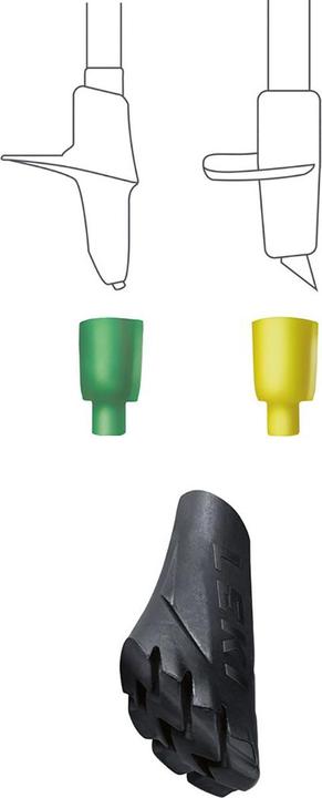 Image du produit Leki Tampons en caoutchouc Power