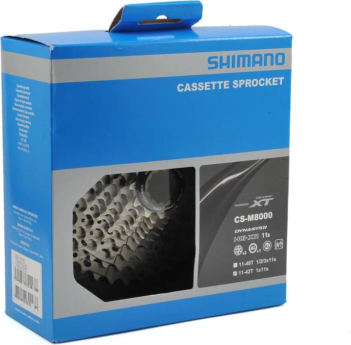 Productafbeelding Shimano Deore XT CS-M8000 (11-voudig, 11-42)