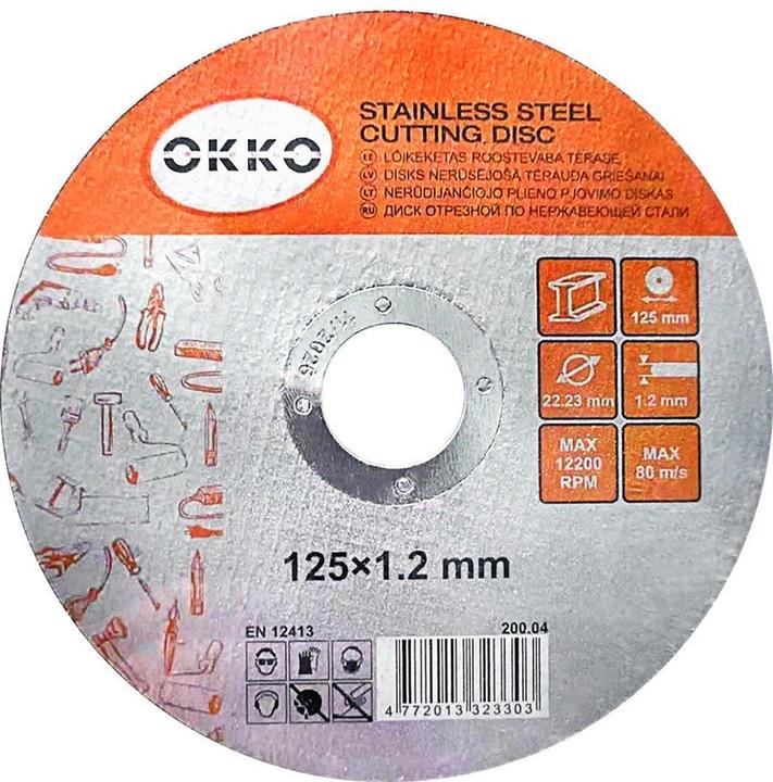 CUTTING DISCS 125X1.2 OKKO