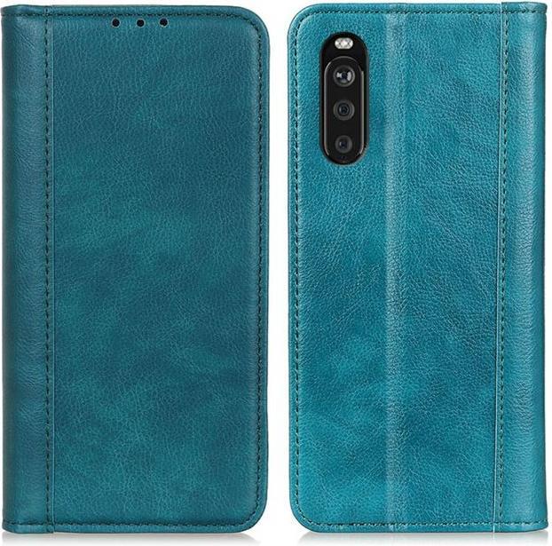 Immagine prodotto MU Classic Litchi V serie di copertine di libri in pelle (Sony Xperia 10 III)