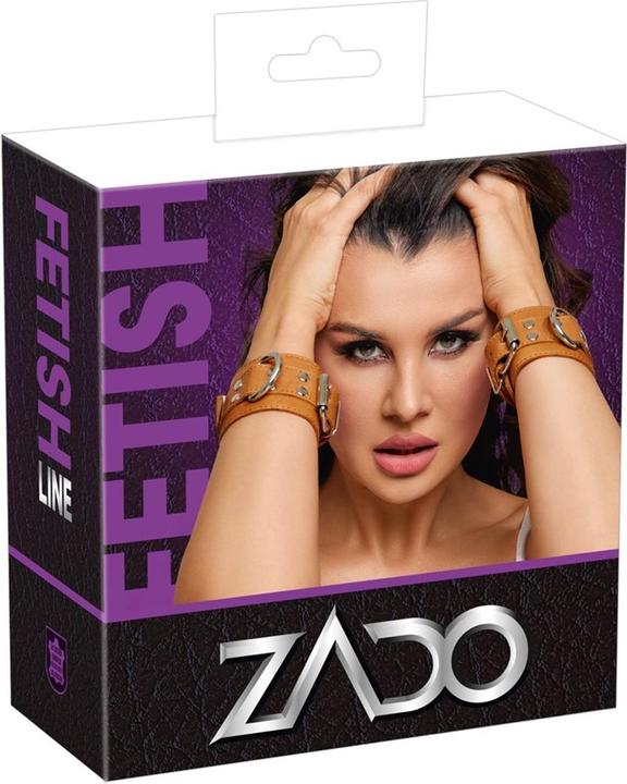 Actual product image Zado Leather handcuffs