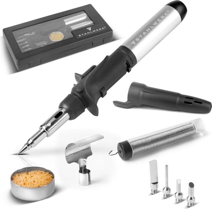 Image du produit Stahlwerk Fer à souder à gaz GLK-500 ST avec température de soudage de 200-500°C en kit complet