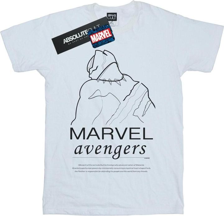 Produktbild Black Panther Single Line TShirt (S)